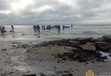 В Черкасской области откололась льдина: на ней были около 200 рыбаков