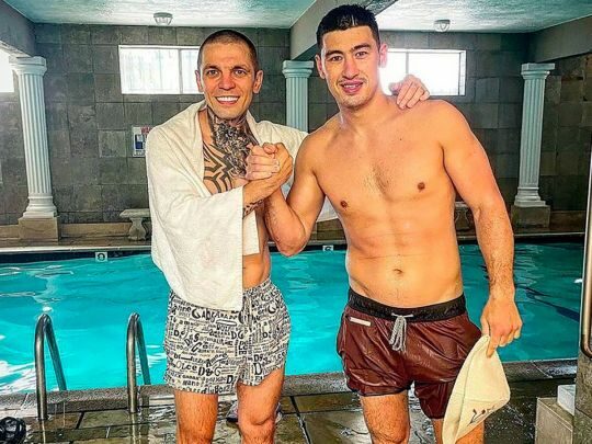 Скандальний Редкач сфотографувався з&nbsp;непереможеним боксером з&nbsp;Росії та&nbsp;заговорив про &laquo;спорт поза політикою&raquo;