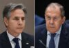 Блінкен уперше з початку війни в Україні поспілкувався з Лавровим: про що говорили