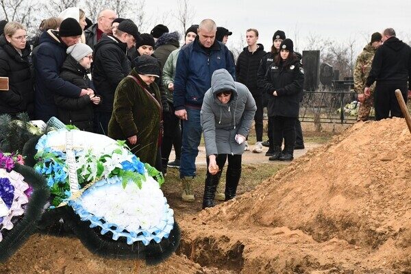 В Одесской области простились с погибшим защитником Сергеем Булавенко