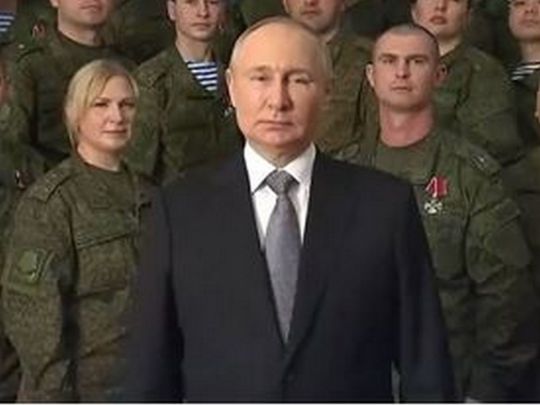 У новорічному зверненні путін безпосередньо пов'язав перемогу в українській війні з подальшим існуванням росії, — ISW