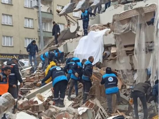 Число жертв землетрусу в&nbsp;Туреччині наближається до&nbsp;тисячі,&nbsp;&mdash; Ердоган