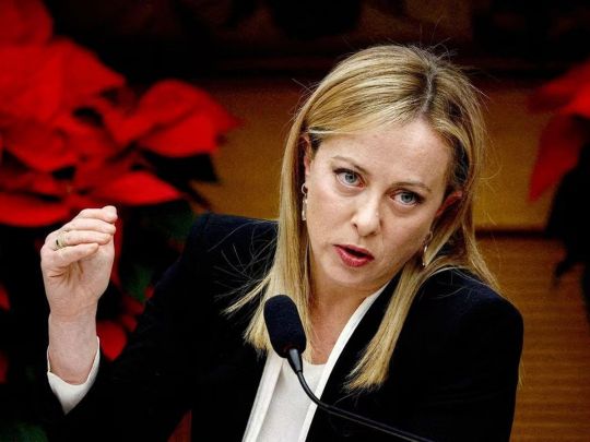 Прем’єр-міністрка Італії Мелоні розлучилася зі своїм бойфрендом-журналістом, який вляпався у сексистський скандал