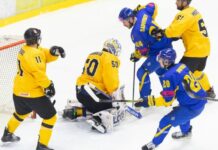 Україна розбила у вирішальній грі чемпіонату світу з хокею Литву та піднялася до дивізіону 1А: відеоогляд матчу