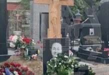 У москві розгромили могилу КВКшника Маслякова (відео)