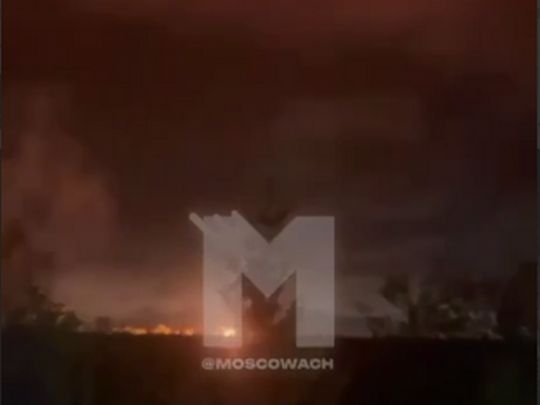 Неспокійна ніч у&nbsp;росії: українські дрони долетіли до&nbsp;москви (відео)