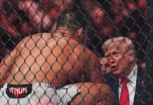 Трамп и Рубио смотрят UFC в Майами — пока переговоры с Ираном рушатся